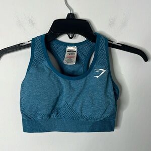 Gymshark Blue Vital Seamless 2.0 Sports Bra